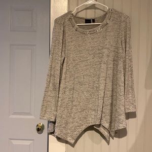Rafaella stripped sweater top